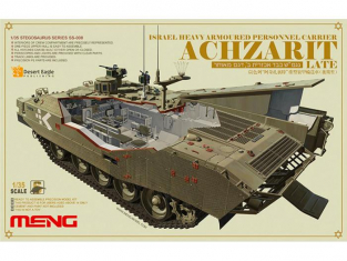 Meng maquette militaire SS-008 VEHICULE BLINDÉ DE TRANSPORT DE TROUPES ISRAÉLIEN ACHZARIT 1/35