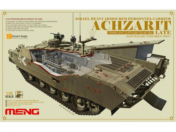 Meng maquette militaire SS-008 VEHICULE BLINDÉ DE TRANSPORT DE TROUPES ISRAÉLIEN ACHZARIT 1/35