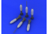 Eduard kit d&#039;amelioration avion brassin 648188 Bombes M117 Début de production 1/48