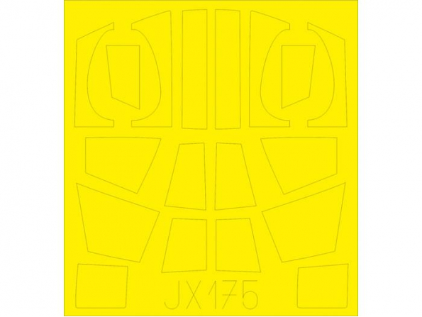 Eduard Express Mask JX175 Dornier Do 335B HK Models 1/32