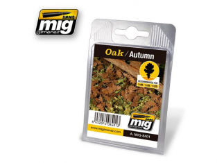 Mig feuilles 8401 Feuilles de chêne en automne