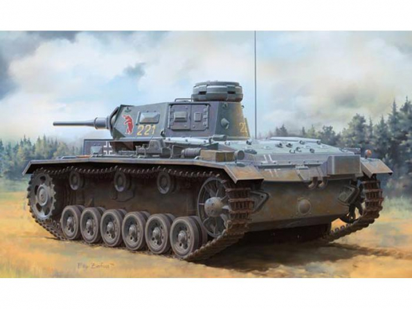 Dragon maquette militaire 6775 Panzer III (T) Ausf.H 1/35