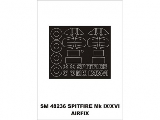Montex Mini Mask SM48236 Spitfire MkIX / XVI Airfix 1/48
