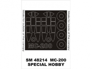 Montex Mini Mask SM48214 MC 200 Special Hobby 1/48