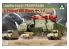 Takom maquette militaire 3001 LANDKREUZER P1000 RATTE + 2 X Pz VIII MAUS (3 En 1) 1/144