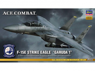 Hasegawa maquette serie 52123 F-15E Ace Combat Garuda 1 1/72