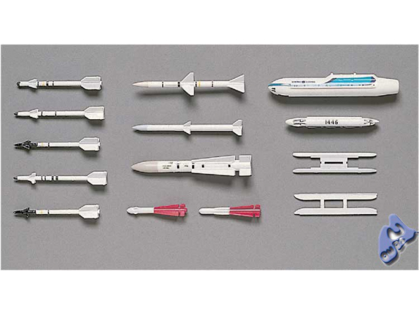 HASEGAWA maquette avion 35003 MISSILES AIR AIR US 1/72