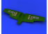 Eduard kit d&#039;amelioration avion brassin 648201 Gun Bays Mk.VIII Eduard 1/48