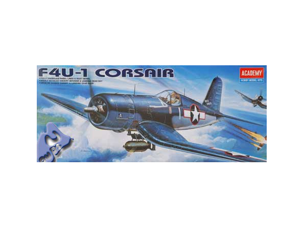 Academy maquettes avion 12457 F4U-1 CORSAIR 1/72