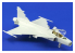 Eduard photodecoupe avion 73524 JAS-39C S.A. Revell 1/72