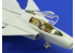 Eduard photodecoupe avion 73524 JAS-39C S.A. Revell 1/72