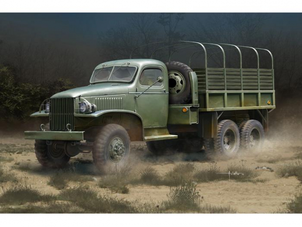 Hobby Boss maquette militaire 83831 US GMC CCKW-352 Steel Cargo Truck 1/35