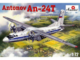 Amodel maquette avion 72160 ANTONOV AN-24T 1/72