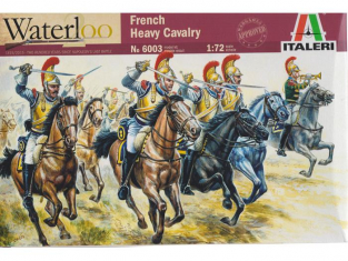 Italeri maquette historique 6003 Cavalerie lourde Française 1/72