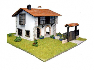 Artesania Latina maquette bois 30611 Chalet bois Comillas 1/72