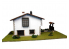 Artesania Latina maquette bois 30611 Chalet bois Comillas 1/72