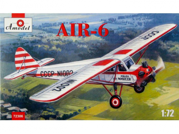 Amodel maquette avion 72306 AIR 6 LIGHT CIVIL AIRCRAFT 1/72