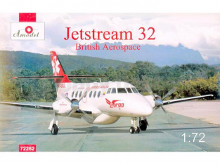 Amodel maquette avion 72262 JETSTREAM 32 BRITISH AIRLINER 1/72