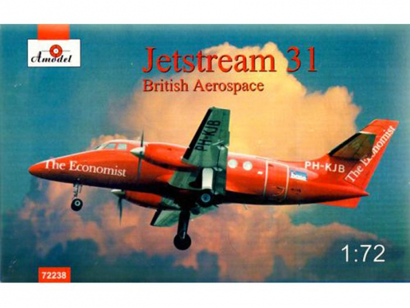 Amodel maquette avion 72238 JBRITISH AEROSPACE JETSTREAM 31 BRITISH AIRLINER 1/72