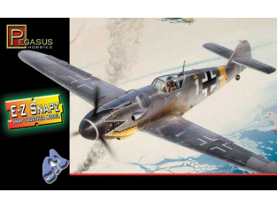 PEGASUS maquette avion 8413 E-Z BuiltKit BF 109G-6 1/48