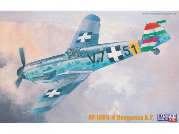 MASTER CRAFT maquette avion 030834 MESSERSCHMITT BF-109 G-4 FORCE AÉRIENNE HONGROISE 1945 1/72