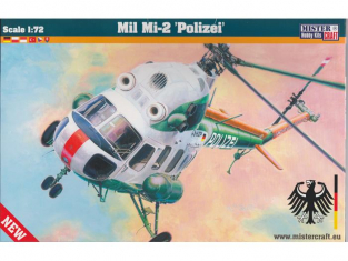 MASTER CRAFT maquette hélicoptère 041536 MIL MI-2 POLIZEI 1/72