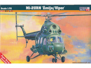 MASTER CRAFT maquette hélicoptère 041512 MIL MI-2URN ZMIJA/VIPER 1/72