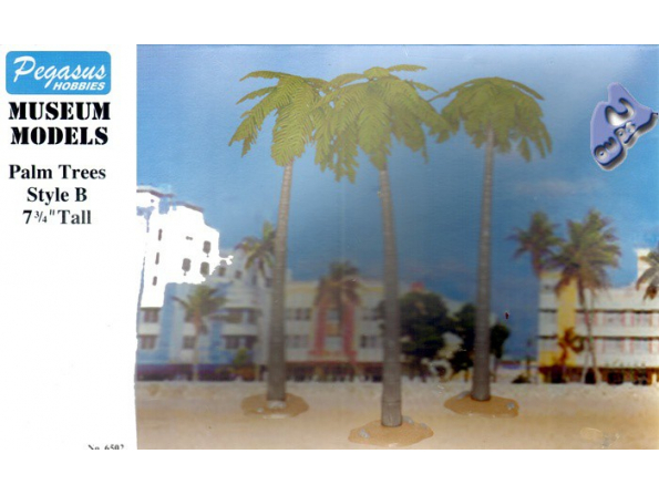Pegasus maquette diorama 6502 Large Palmiers B 1/72