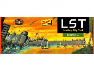 Lindberg maquette bateau 213 LCI Infantry Landing Craft 1/245