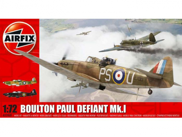 Airfix maquette avion 02069 Boulton Paul Defiant Mk.I 1/72