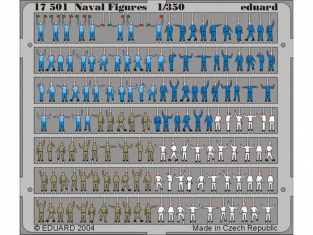 Eduard photodecoupe 17501 Figurines equipage 1/350