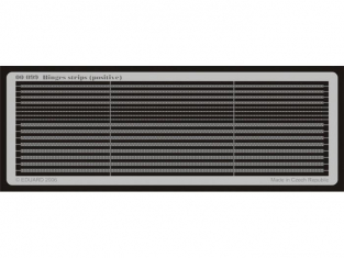 Eduard photodecoupe 00099 BANDES DE RIVETS (POSITIVE)