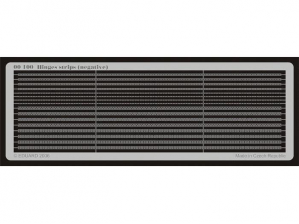 Eduard photodecoupe 00100 BANDES DE RIVETS (NEGATIVE)
