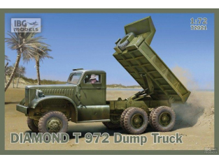 IBG maquette militaire 72021 DIAMOND T 972 CAMION BENNE 1/72