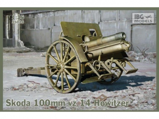 IBG maquette militaire 35026 CANON HOWITZER SKODA 100mm Vz 14 1/35