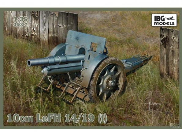 IBG maquette militaire 35027 CANON 10cm LeFH 14/19(T) 1/35