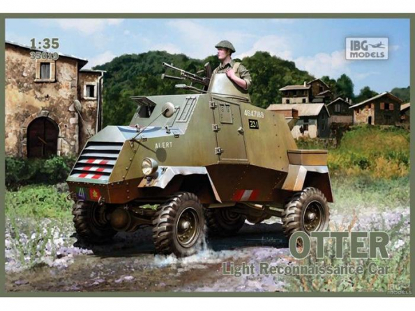 IBG maquette militaire 35019 VEHICULE DE RECONNAISSANCE LEGER BRITANNIQUE OTTER 1/35