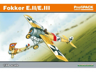 EDUARD maquette avion 8156 Fokker E.II / E.III ProfiPack Edition 1/48