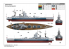 Trumpeter maquette bateau 03708 CUIRASSE BRITANNIQUE HMS NELSON 1944 1/200