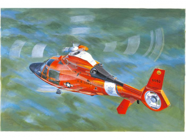 Trumpeter maquette hélicoptère 05107 HH-65C US COAST GUARD DOLPHIN 1/35