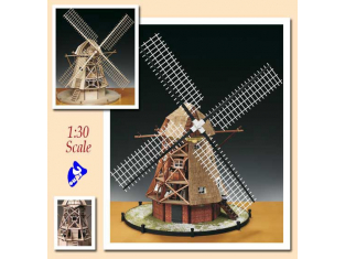 Amati Kit bateau bois 1710.01 Moulin Hollandais 1/35