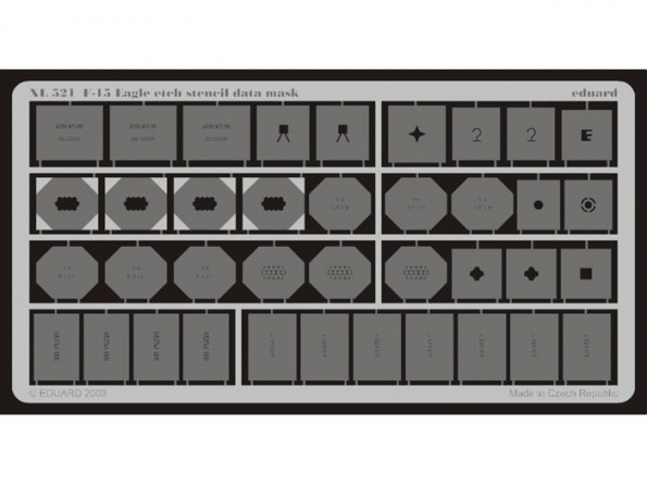 Eduard Express Mask XL521 Pochoirs marquages F-15 1/32