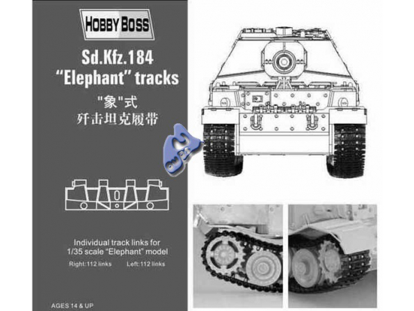 HOBBY BOSS maquette militaire 81006 Sd.Kfz 184 Elephant 1/35