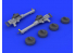 Eduard kit d&#039;amelioration avion brassin 648204 Armement Lewis Mk.II WWI 1/48