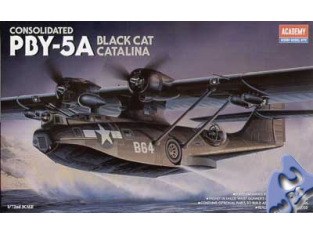 Academy maquettes avion 12487 PBY-5A BLACK CAT 1/72