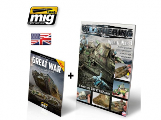 MIG Librairie 6011 Weathering Special Premiere guerre Mondiale WWI en langue Anglaise