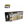 MIG peinture 7124 Set couleurs Munitions WWII 6 x 17ml