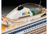Revell maquette bateau 05230 Bateau de croisiere AIDA 1/400