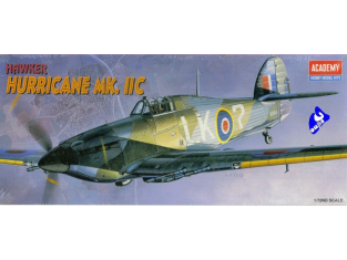 Academy maquettes avion 2129 Hurricane MK.IIC 1/72
