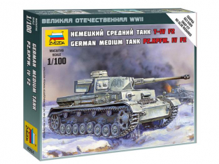 Zvezda maquette plastique 6251 Panzer IV Ausf.H 1/100